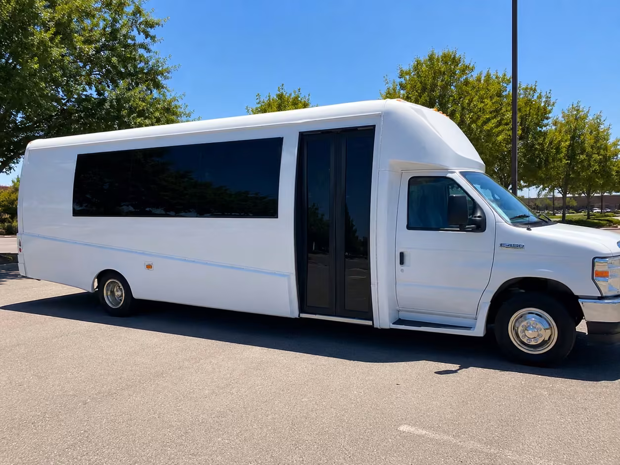 15 passenger party bus