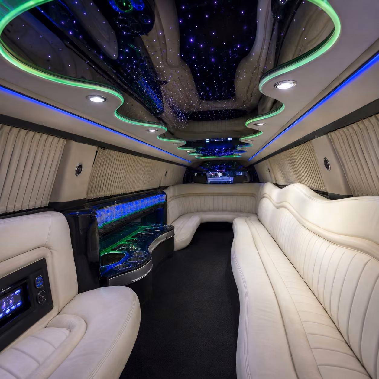 naples limo interior