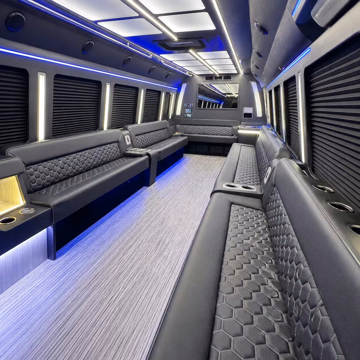 naples party bus interior